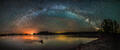 Grand Coulee Milky Way Panorama print