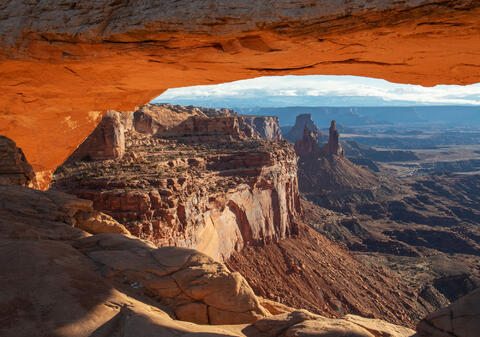 Mesa Arch - Window to the Canyonlands
