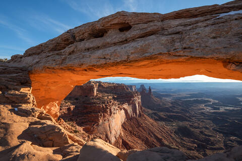 Mesa Arch Golden Glow