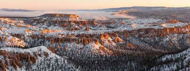 Bryce Canyon Winter Panorama