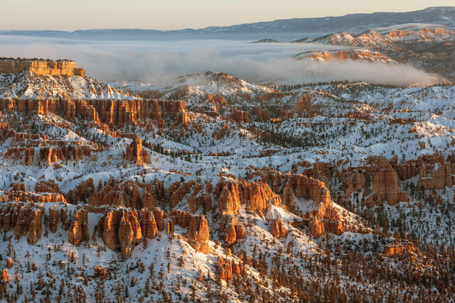 Bryce Canyon Frozen Sunrise