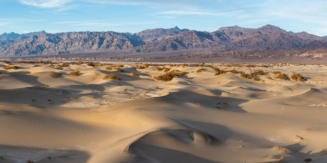 Death Valley Dune Panorama
