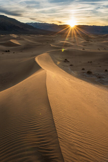 Death Valley Dune Sunset