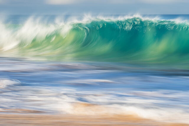 Maui Wave In Motion (2x3) print