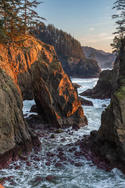 Natural Bridges — Oregon Coast