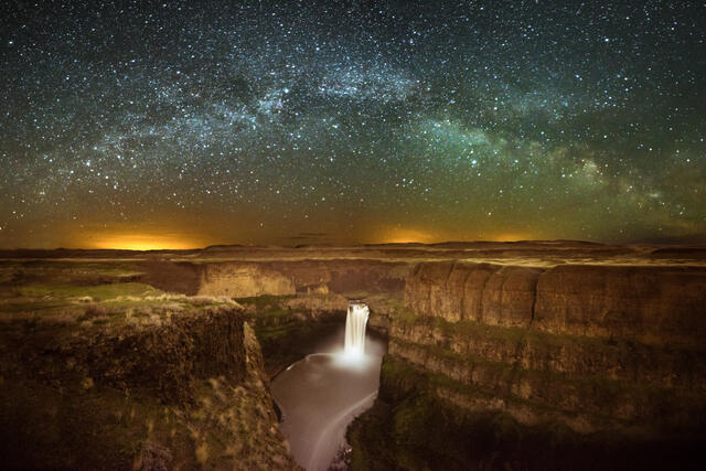 Palouse Falls Milky Way Arch