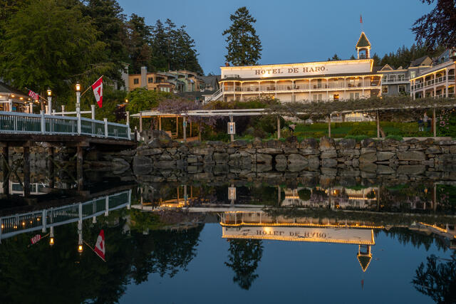 Hotel de Haro Reflections