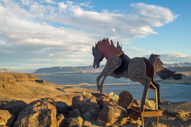 Wild Horses Monument Canyon View