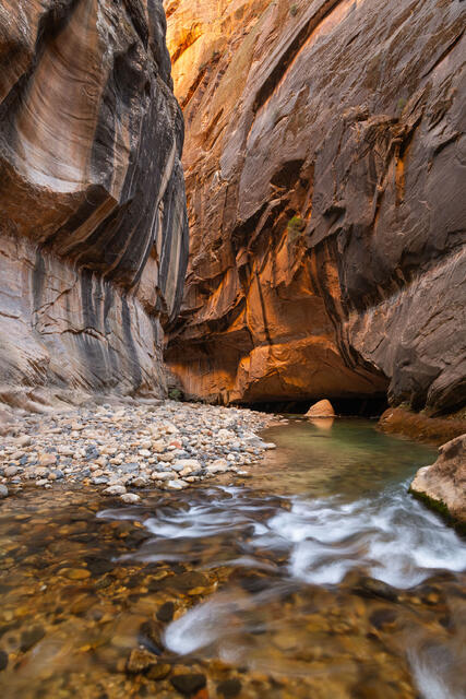 Zion Narrows — Just Around the Corner print